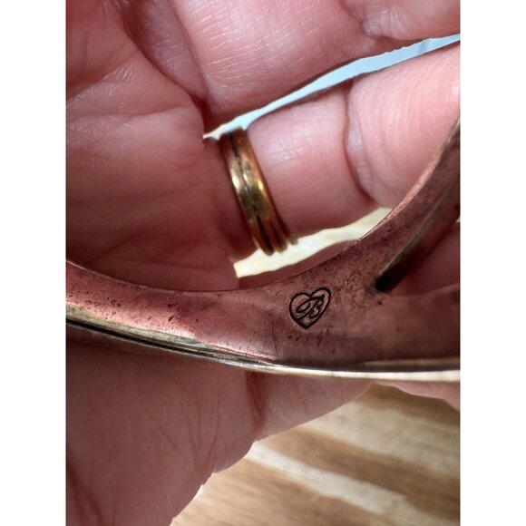 Brighton Braided Leather & Silver Snake Motif Bracelet - Picture 6 of 6